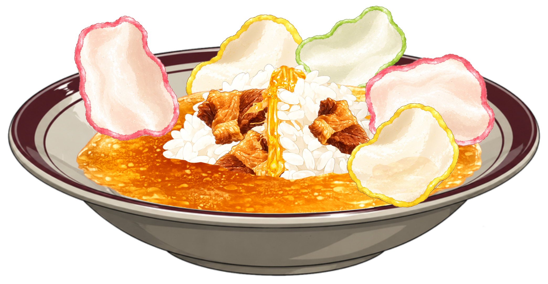 Bowl of RASA GULAI curry